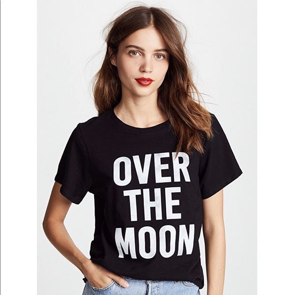 cinq a sept Tops - Cinq a Sept Tous Les Jours Over the Moon Tee